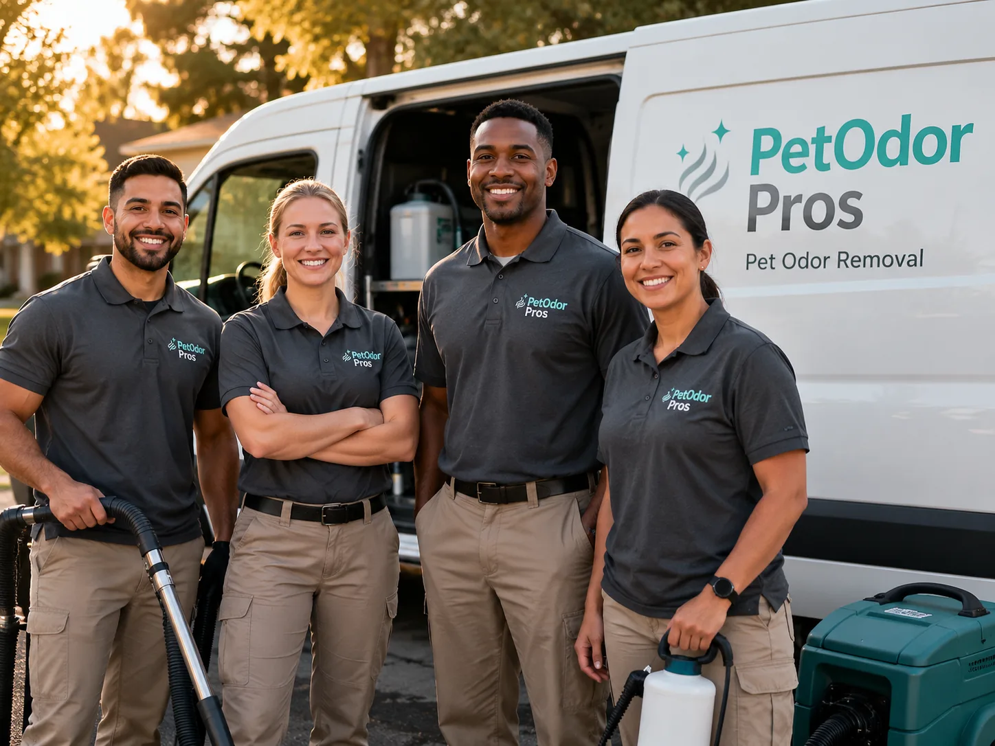 Pet Odor Removal team serving Columbus, NC